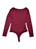 REORIA Burgundy Bodysuit Size M - photo 2