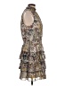 MSK Paisley Gray Cocktail Dress Size L - photo 4