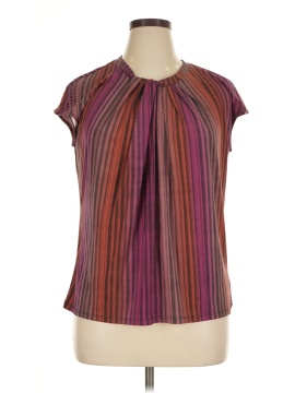 Worthington Short Sleeve Blouse