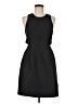 Madewell Chevron-herringbone Black Cocktail Dress Size 6 - photo 1