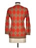 J.Crew Argyle Tan Orange Pullover Sweater Size M - photo 2