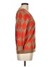 J.Crew Argyle Tan Orange Pullover Sweater Size M - photo 4