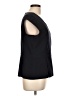 Ann Taylor Black Sleeveless Blouse Size 12 - photo 4