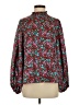 Sugarlips 100% Polyester Floral Teal Long Sleeve Blouse Size XS - photo 1
