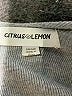 Citrus & Lemon Gray Poncho Size S - photo 4