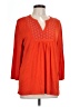 Max Jeans Orange 3/4 Sleeve Blouse Size L - photo 1