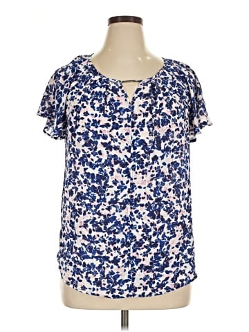 Apt. 9 Short Sleeve Blouse (view 1)