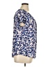 Apt. 9 100% Polyester Blue Short Sleeve Blouse Size XL - photo 4
