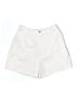 L.L.Bean 100% Cotton Solid Ivory Shorts Size 14 - photo 1