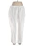 Caslon 100% Linen White Linen Pants Size XL - photo 1