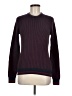 Galeries Lafayette 100% Cotton Color Block Burgundy Pullover Sweater Size Med (2) - photo 1