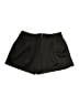 Mango Solid Black Shorts Size 6 - photo 1