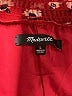Madewell 100% Polyester Burgundy Long Sleeve Blouse Size L - photo 7