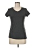 Danskin Now 100% Polyester Gray Active T-Shirt Size 8 - photo 1