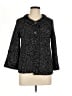 Style&Co 100% Acrylic Tweed Black Coat Size L - photo 1