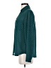 Express Polka Dots Teal Long Sleeve Blouse Size 35 - photo 5