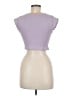 Out From Under Purple Short Sleeve Top Size M - photo 2