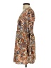 Unbranded 100% Polyester Paisley Brown Casual Dress Size S - photo 5