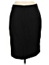 Banana Republic Solid Black Wool Skirt Size 10 - photo 2