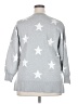 Philosophy Republic Clothing Stars Silver Pullover Sweater Size 2X - photo 2