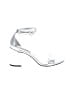 Steve Madden Metallic Silver Sandals Size 8 1/2 - photo 1