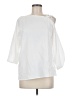 Shein 100% Polyester White 3/4 Sleeve Blouse Size 6 - photo 1