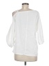 Shein 100% Polyester White 3/4 Sleeve Blouse Size 6 - photo 2