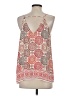 Ann Taylor LOFT 100% Polyester Orange Sleeveless Top Size S - photo 2