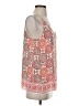 Ann Taylor LOFT 100% Polyester Orange Sleeveless Top Size S - photo 4