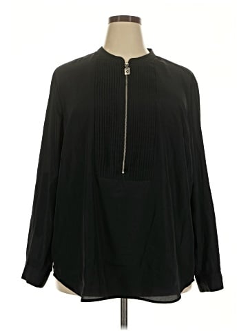 MICHAEL Michael Kors Long Sleeve Blouse (view 1)