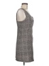 Shein 100% Polyester Tweed Gray Casual Dress Size 6 - photo 4