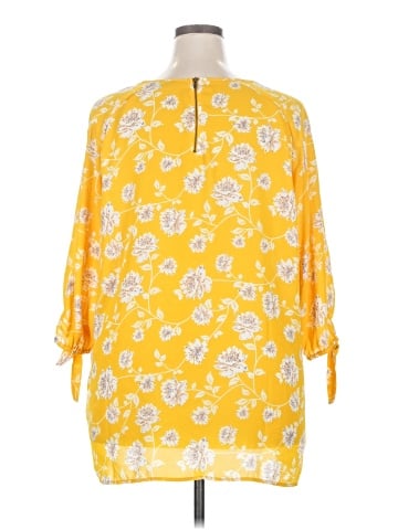 Mix by 41 Hawthorn 3/4 Sleeve Blouse (view 2)