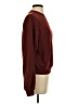 SKIMS Solid Burgundy Pullover Sweater Size S - photo 4