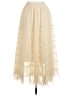 Assorted Brands 100% Polyester Ivory Formal Skirt One size - photo 2