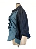 Ashley Stewart Color Block Blue 3/4 Sleeve Blouse Size 20 Plus - photo 5