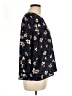 West Kei 100% Polyester Blue 3/4 Sleeve Blouse Size L (petite) - photo 4