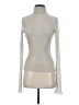 RECTO Silver Long Sleeve Turtleneck Size S - photo 1