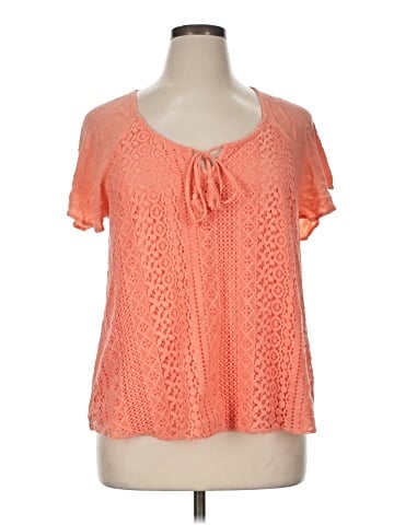 Absolutely Famous Short Sleeve Blouse (view 1)