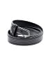 Assorted Brands Black Leather Belt Size M - photo 1