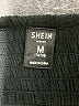 Shein 100% Polyester Solid Black Casual Skirt Size M - photo 4