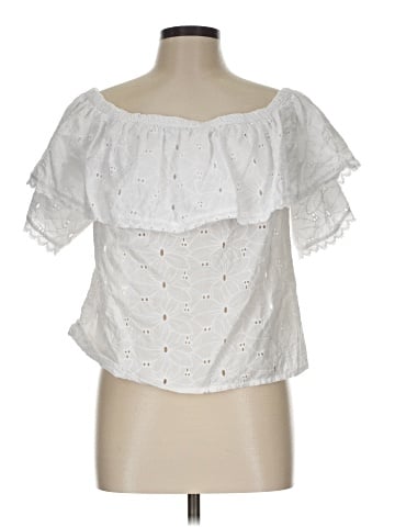 Calypso St. Barth Short Sleeve Blouse (view 1)