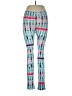 Maze Collection Print Teal Leggings Size L - photo 2