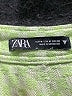 Zara Chevron-herringbone Green Dress Pants Size M - photo 7