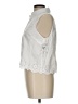 CeCe White Sleeveless Button-Down Shirt Size L (petite) - photo 5