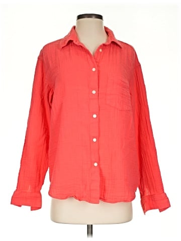 Gap Long Sleeve Button-Down Shirt (view 1)
