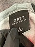 Obey Graphic Gray Pullover Hoodie Size L - photo 7