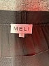 Meli Solid Black Formal Skirt Size S - photo 4