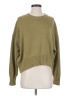 Quince 100% Cotton Solid Green Pullover Sweater Size S - photo 1