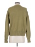 Quince 100% Cotton Solid Green Pullover Sweater Size S - photo 2