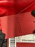 Valentino 100% Leather Metallic Red Shorts Size EU (IT) 40 / US 4 - photo 12